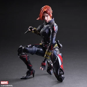 MARVEL UNIVERSE: BLACK WIDOW PLAY ARTS KAI 1/7 Action Figure 26 cm SQUARE ENIX - Foto 1 di 8