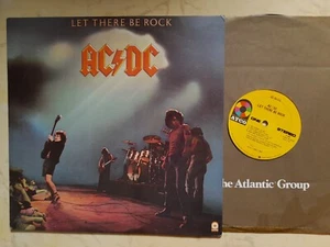 Ac/dc Let There Be Rock *1977 US Atco 1st Pressing*Master Room/Porky Pecko* - Picture 1 of 4