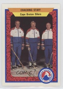 1991-92 ProCards AHL/IHL Cape Breton Oilers Coaching Staff #237