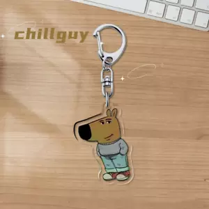 Entspannter Typ "Chillguy" Schlüsselanhänger Acryl NEU & OVP - Bild 1 von 1