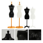  4 Pcs Mannequin Stand Plastic Mini Model Dress Forms Sewing