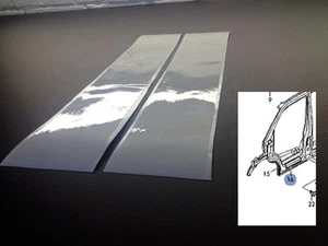 T5 Transporter Tür Eingang Schritt Abrieb Aufkleber Folie Aufkleber KLAR (Paar) - Bild 1 von 1