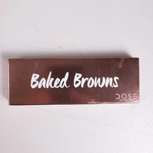 Dose of Colors Baked Browns Eyeshadow Palette 5 Pan Matte Warm Neutral Shades - Picture 1 of 6