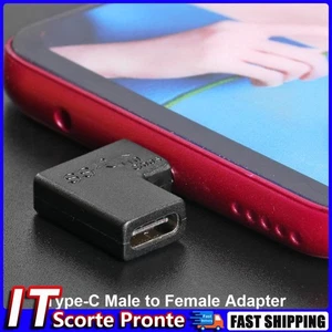 Adattatori USB C maschio a femmina da 90 gradi sinistra/destra + angolati verso - Bild 1 von 12