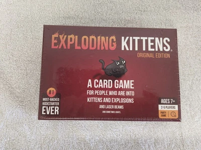 Exploding Kittens Multiplayer Card Game, MSRP $20 - Image 1 of 4