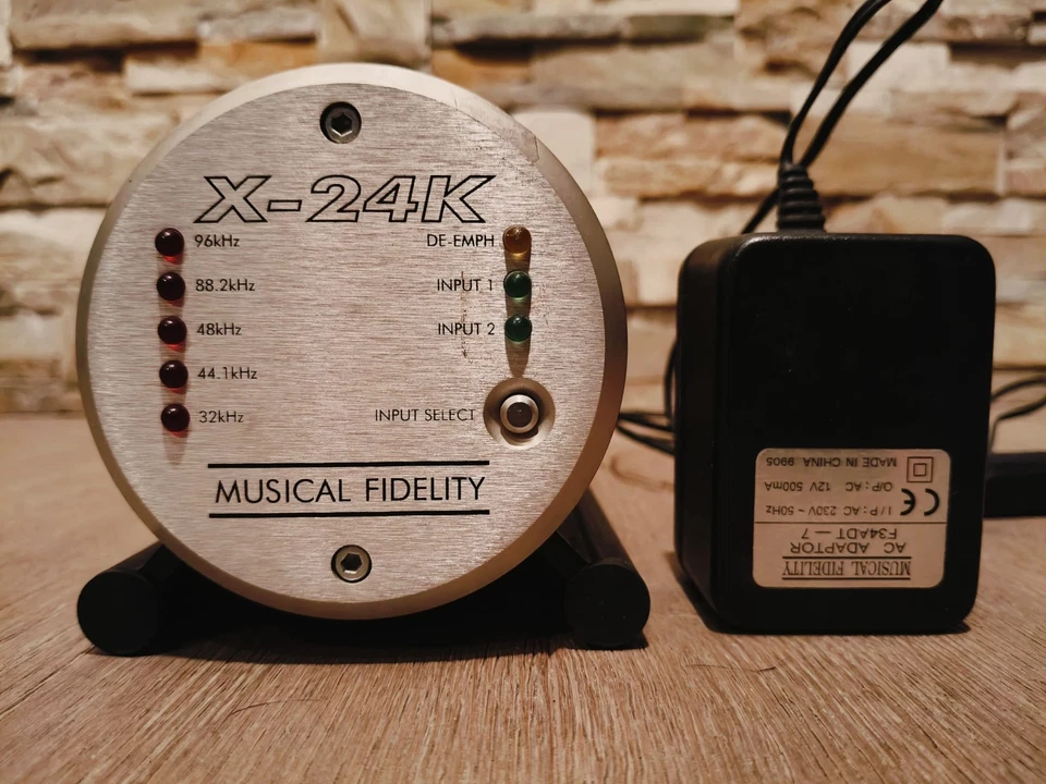 Musical Fidelity X-24K | Multistandard 24 Bit DAC | Made in England - Immagine 1 di 4