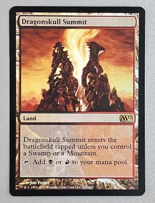 Dragonskull Summit #225 (Foil) (LP) Magic 2012 (M12) M12 Magic MTG - Image 1 of 2