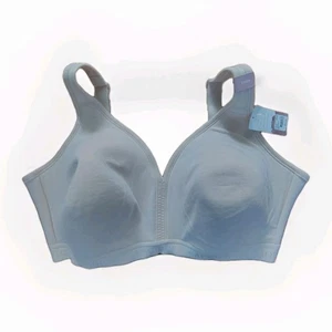 NWT Cacique Lane Bryant Lightly Lined No-Wire Bra 42DDD Beige NEW Soft - Picture 1 of 3