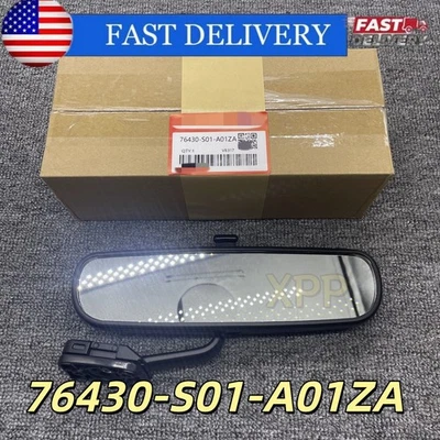 Espejo retrovisor interior nuevo para Honda Civic 1.6L 1996 1997 1998 1999 2000 EE. UU. Foto 1 de 4