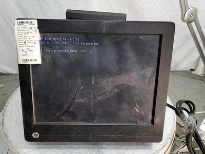 HP RP7 RETAIL SYSTEM MODEL 7800 Y7B36US-ABA POS PENTIUM G850 8GB 128GB SEE NOTES - Image 1 of 4