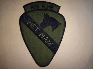 US 1st Cavalry Division Camp RADCLIFFE at AN KHE Vietnam War Subdued Patch - Picture 1 of 3