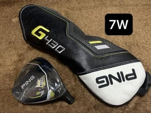 Ping G430 HL MAX 7W 21 Fairway Wood HEAD ONLY Right handed Golf Head cover - Picture 1 of 4