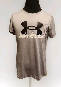Camiseta para mujer Under Armour calce suelto HeatGear gris nueva con etiquetas XL - Imagen 1 de 4