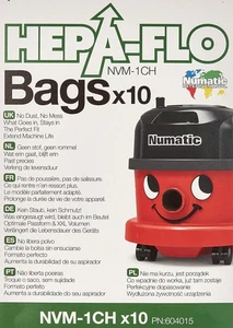 NVM-1CH HepaFlo' Einweg Filterbeutel Pack - für den "Henry" HVR200A, den "... - Bild 1 von 5