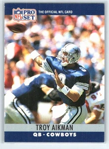 1990 Pro Set # 78 Troy Aikman - Bild 1 von 2