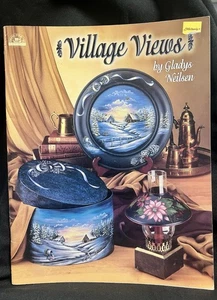 Patrón de pintura Tole decorativo vintage vistas de pueblo Bk por Gladys Nielsen - Imagen 1 de 7