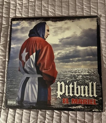 Pitbull El Mariel Vinyl LP Hip Hop Album Record 2006 Foto 1 de 4