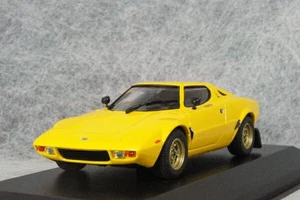 Minichamps 1/43 Lancia Stratos 1974 Yellow Diecast Model Maxichamps - Picture 1 of 3