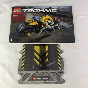 LEGO 42058 TECHNIC: Stunt Bike - INSTRUCTION MANUAL & RAMP ONLY - Bild 1 von 7