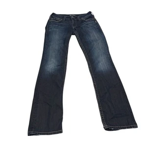 Silver Jeans Suki Baby Boot Jean Medium Dark Wash Women’s Size 29x33 - Picture 1 of 4