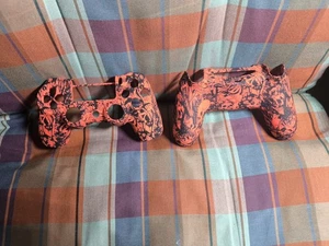 Ps4 Controller Case Tattoo Red Front Und Rückschale - Bild 1 von 1