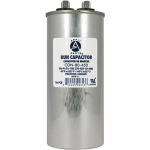 Appli Parts Run Capacitor for ac 80 Mfd uF (microfarads) 370 VAC or 450 VAC CBB6 - Picture 1 of 8