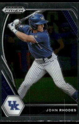 2021 Panini Prizm Draft Picks #PDP76 John Rhodes - Image 1 of 2