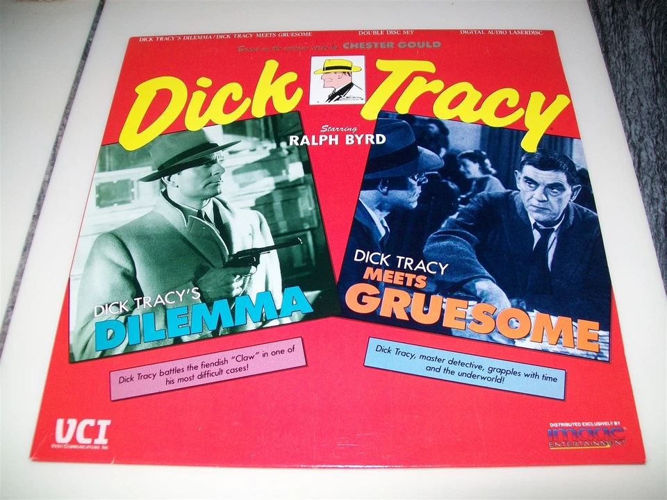 DICK TRACY DOUBLE FEATURE: DICK TRACY'S DILEMMA and DICK TRACY MEETS GRUESOME LD - Image 1 of 1