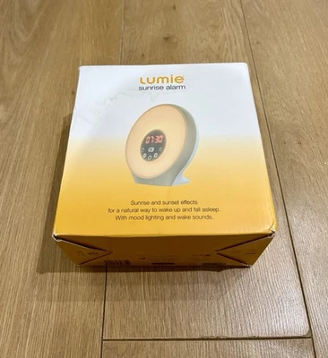 Lumie  Alarm -Sunrise -Sunset Sleep Feature, Sounds and  Coloured Mood Lighting  - Image 1 of 4
