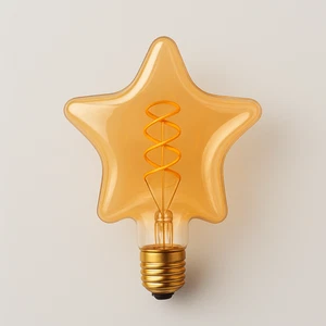 Estilo Antiguo Edison Vintage Bombillas LED Decorativas Estrella Bombilla E27 4W - Imagen 1 de 12