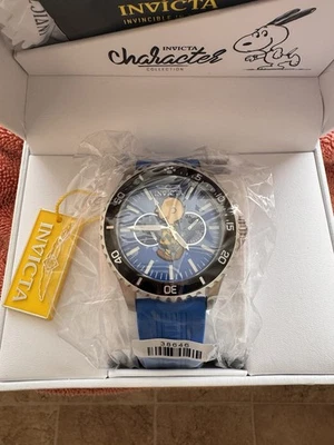 Reloj Hombre Invicta Character Collection Charlie Marrón - 48mm, Azul (38646) Foto 1 de 4
