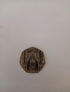 King Charles III 50 p coin  - Picture 1 of 3