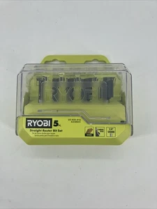 Juego de brocas de enrutador recto RYOBI (5 piezas) - Imagen 1 de 5