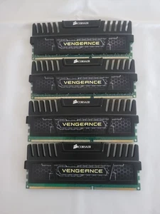 CORSAIR Vengeance 16GB KIT 4 x 4GB DIMM DDR3 NON-ECC PC3-1866MHz - Picture 1 of 3