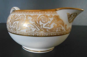 Wedgwood Gold Florentine Creamer W4219 Bone China England 6 ounce - Picture 1 of 5