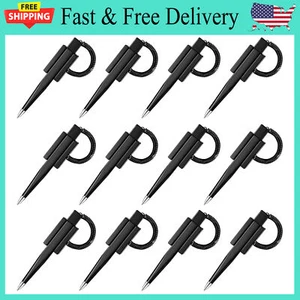 Counter Pen Secure Pen with Adhesive Pen Chain Black Ink Corded Pen with - Picture 1 of 8