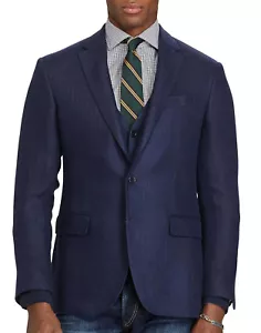 Polo Ralph Lauren maßgeschneiderte Passform Flachs Leinen Blazer Sportmantel Jacke Neu $ 895 - Bild 1 von 4
