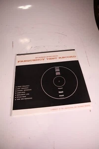 CBS Laboratories STR-100 Technical, Professional Test Record, New - Bild 1 von 6