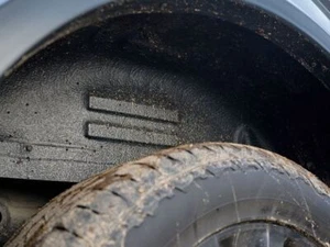 Husky Liners Rear Wheel Well Guards Fits 21-25 Ford F-150 Raptor Rear 2pc Black - Picture 1 of 9