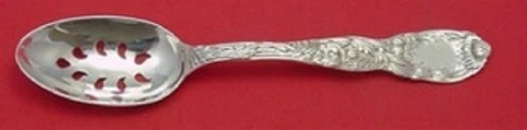 Chrysanthemum by Tiffany and Co Sterling Silver Serving Spoon Pcd 9-Hole Custom Cover