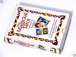 THE MAGICKAL TAROT ANTHONY CLARK FORTUNE TELLING DECK CARDS AQUARIAN 1992 UNUSED - Picture 1 of 1