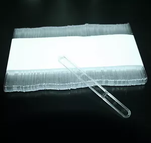Plastik Rührstäbchen - 9cm Transparent - Rühr Stäbchen - Coffee / Mocca Espresso - Bild 1 von 4