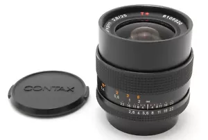 【COMO NUEVO-】Contax Carl Zeiss Distagon T* 25 mm f/2,8 AEJ MF Lente Montaje CY de JAPÓN - Imagen 1 de 12