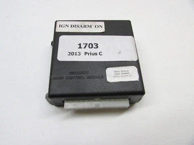 Toyota Prius C 2013 módulo de control de alarma de seguridad 00012-11220 OEM 11 12 13 Foto 1 de 4