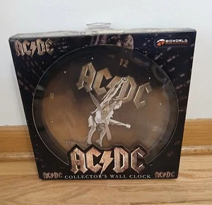AC/DC Wall Clock Bioworld Merchandising 11" New In Box - Picture 1 of 7