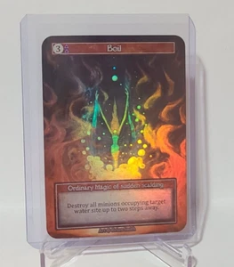 Sorcery Contested Realm TCG Alpha - Boil - FOIL N/M - Picture 1 of 2