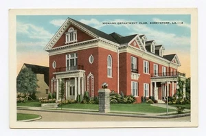 Womans Department Club, Shreveport, LA Farbpostkarte - Bild 1 von 2