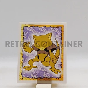 NINTENDO POKEMON MERLIN Sticker Card (1999 Series 1) - 63 - Abra - Picture 1 of 1