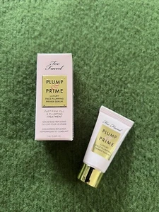 Too Faced Plump & Prime Face Plumping Primer Serum Travel Size 7ml/0.24oz - NIB - Picture 1 of 2