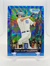 2012 Bowman Chrome Prospects Nick Castellanos Blue Wave Refractor BCP78 Phillies